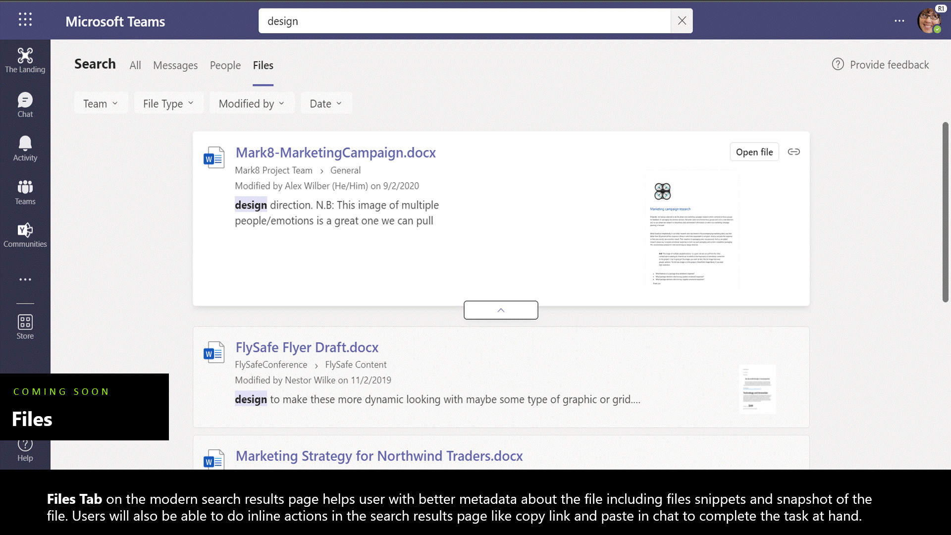 Add description to images in chat in Microsoft Teams